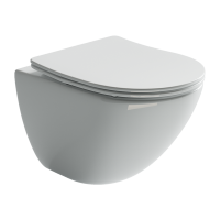 Подвесной унитаз Mono Rimless Ceramica Nova белый CN1905