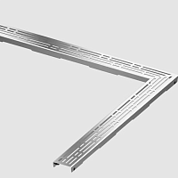 Tece Решетка &quotbasic&quot, 1200х1200 мм, н.сталь, матовая