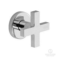 Cisal Barcelona Quad Запорный вентиль 1/2&quot, внутренняя и внешняя части в комплекте, цвет: хром