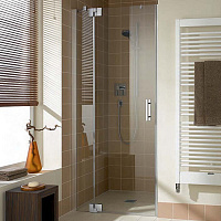 KERMI Filia XP 1TL Душевая дверь 90х200см., серебро, прозрачное стекло с Kermiclean