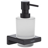 Hansgrohe AddStoris Диспенсер для жидкого мыла, цвет: черный матовый