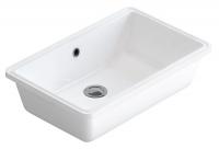 a-Quattro Раковина 360*530 мм встраиваемая снизу под столешницу без отверстия под смеситель и донного клапана