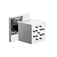 Gattoni PD Боковая форсунка квадратной формы 35мм, цвет: хром