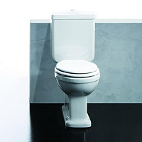 SIMAS Londra Унитаз моноблок 67х36.5см, с вертикальным сливом,с бачком и механизмом цвет золото