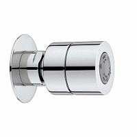 Bossini Tondo Mas Ø34 боковая поворотная форсунка из латуни с массажной струёй, цвет хром