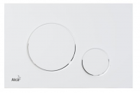 Кнопка управления для скрытых систем инсталляции, арт.M676, белый/матовый