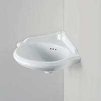 AZZURRA JUBILAEUM Раковина 35х35 см, без отв., цвет: белый