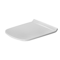 Duravit DuraStyle Сиденье для унитаза, петли нерж сталь, без микролифта, цвет: белый