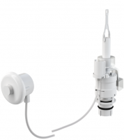 Кнопка пневматического смыва на расстоянии – ручное управление, белая, монтаж: в стену, арт. MPO10