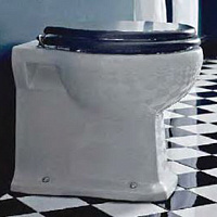 Sbordoni Neoclassica Унитаз напольный 42х36.5см, приставной, цвет: белый