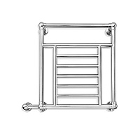 Devon&Devon Jupiter 3 Полотенцесушитель электрический 72.5x68.5x14.3см, скрытое подключение SX, цвет: хром