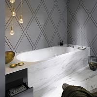 Burgbad Crono Ванна встраиваемая встраиваемая, 190x110x57.4 см