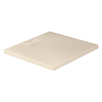 Duravit Stonetto Поддон композитный квадратный 90x90х5см, d9см, цвет: Песочный