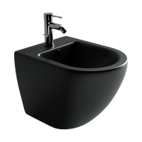 Подвесное биде Metropol Ceramica Nova чёрный матовый CN4003MB