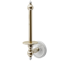 Devon&Devon Dorothy Держатель запасного рулона бумаги подвесной, цвет: состаренная бронза/белый