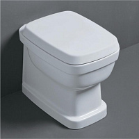 SIMAS Evolution Унитаз приставной 54х37см, слив универсальный, цвет: белый, сиденье на выбор