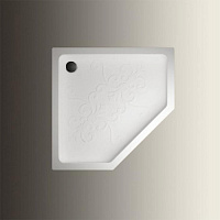 Devon&Devon Arabesque Поддон пятиугольный 100х100см, цвет: белый