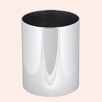 TW Harmony 011, ведро открытое 12,5 литра, напольное, цвет: хром