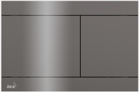 Кнопка управления для скрытых систем инсталляции, GUN METAL-глянец, арт.FUN-GM-P