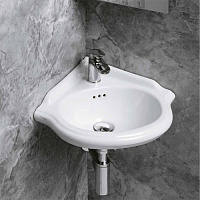 AZZURRA JUBILAEUM Раковина 35х35 см, 1 отв., цвет: белый