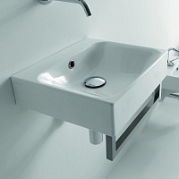 Kerasan Cento Раковина 40х35 см, без отв., подвесная, цвет: белый