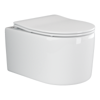 Подвесной унитаз Moments Rimless Ceramica Nova белый CN3003