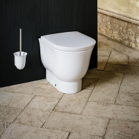 Laufen New Classic Унитаз напольный безободковый 53х37х43см, выпуск универсальный, цвет: белый матовый