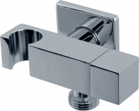 Шланговое подсоединение с держателем и запорным вентилем Vetta Rubinetterie Universal