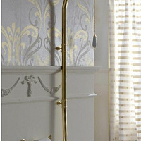 Sbordoni Romana Внешняя латунная труба для высокого бачка 5128, цвет: матовая бронза