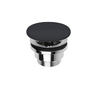 Simas Донный клапан, незапираемый, с керамической крышкой, цвет: Antracite matt