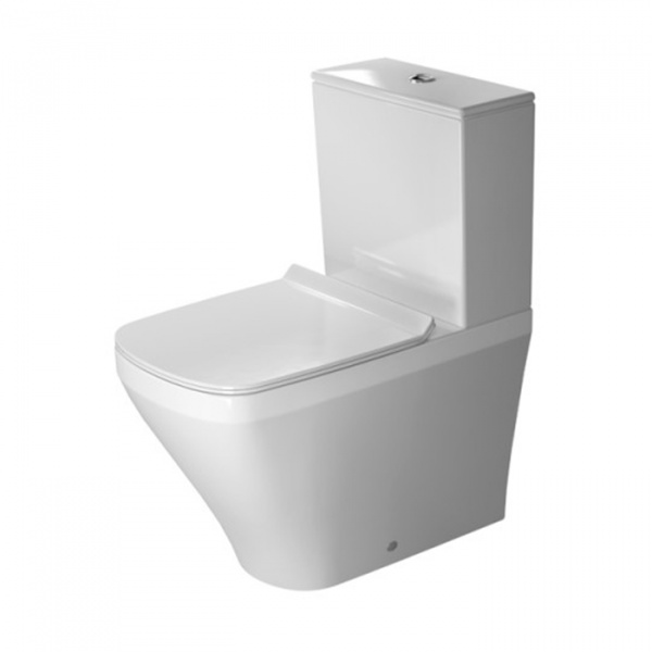 Duravit DuraStyle Унитаз моноблок пристенный 37х63см, с креплением,слив универсальный, цвет: белый