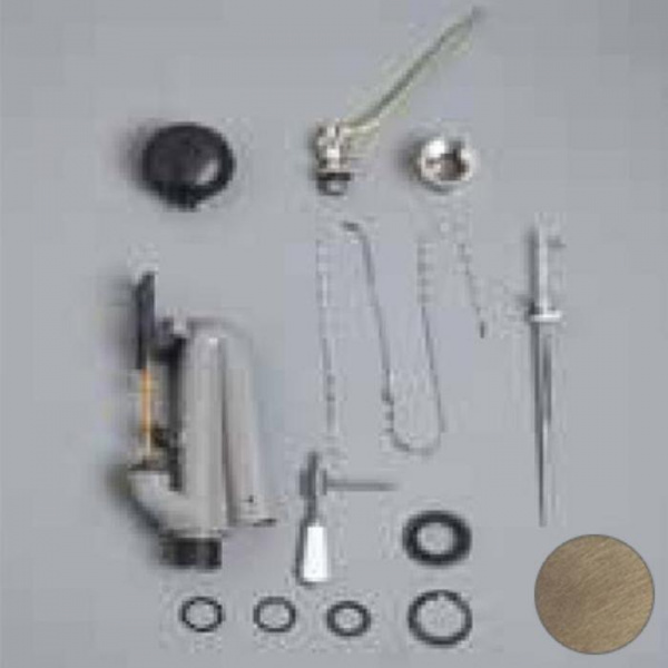 SIMAS Arcade Механизм слива со штоком, ручкой и цепочкой, цвет: бронза