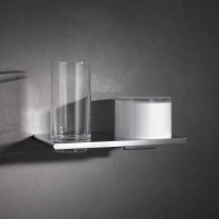 Дозатор Keuco Edition 400 11553 со стаканом, хром