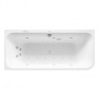 Ванна акриловая Duravit (Дуравит), 1800х80 нестандартной формы, пристенная