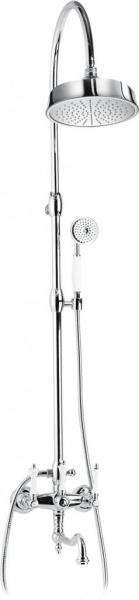 Душевая колонна со смесителем,  верхним и ручным душем CEZARES MARGOT-CVDF