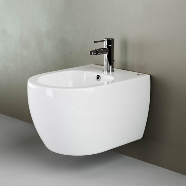 Подвесное биде Play Ceramica Nova белый CN3002