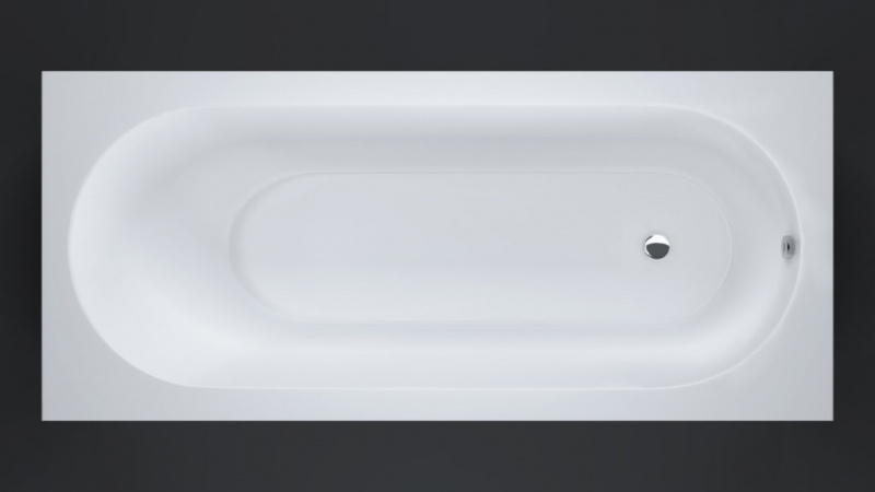 a-Tre Ванна встраиваемая из литьевого мрамора 1700*750*450 мм (в компл. регулир. опоры 140-180 мм),  RAL глянецевый или матовый