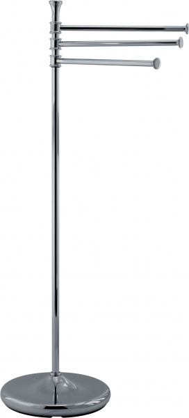 Держатель для полотенца напольный 3 перекладины поворотные Vetta Rubinetterie Epica