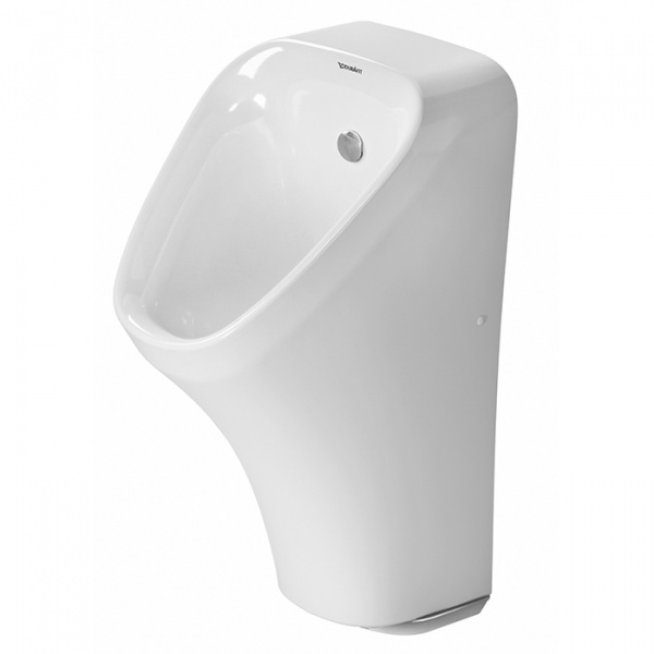 Duravit DuraStyle Писсуар безободковый электронный от батареек 30х34см,подача воды сзади, с гидрозатвором, с креплением, цвет: белый