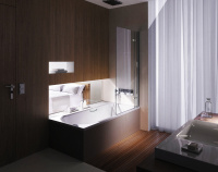 Bette Ocean Ванна с шумоизоляцией пристенная, 180х80х45см, перелив спереди, с отверстиями для ручки, BetteGlasur® Plus, антислип