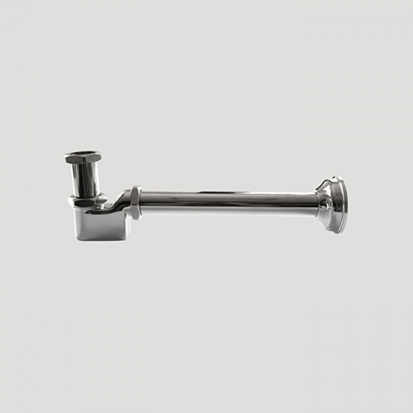 Devon&Devon Сифон для раковины/биде под донный клапан, 1 1/4&quot, цвет: хром