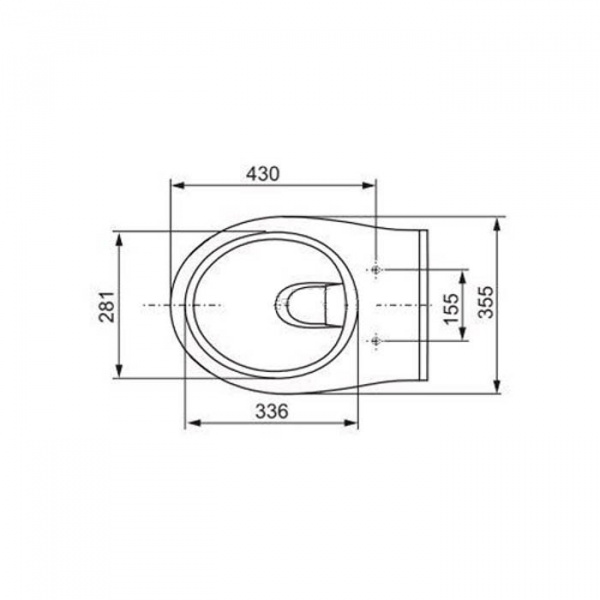 TECE TECEbase Система инсталляции для унитазов 5 в 1, с унитазом и кнопкой смыва, цвет: хром/белый
