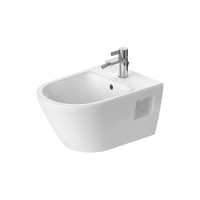 Duravit D-Neo Биде подвесное 37x54 см, с переливом, без отв., цвет: белый