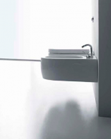 Kerasan Flo биде подвесное 50х36см, с 1отв под смеситель, цвет: белый