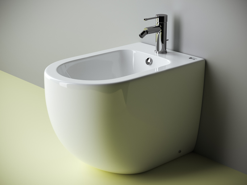 Напольное биде Metropol Ceramica Nova белый CN4005