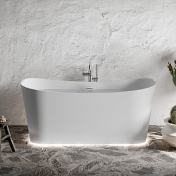 Novellini Ship Ванна пристенная 160х90х62см., со смесителем, с донным клапаном click-clack, novotech