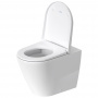 Duravit D-Neo Унитаз напольный 37х58х40 см, безободковый, слив в стену, цвет: белый