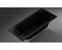 a-Tre Ванна встраиваемая 1800*850*450 мм (в компл. регулир. опоры 140-180 мм), (черный матовый)