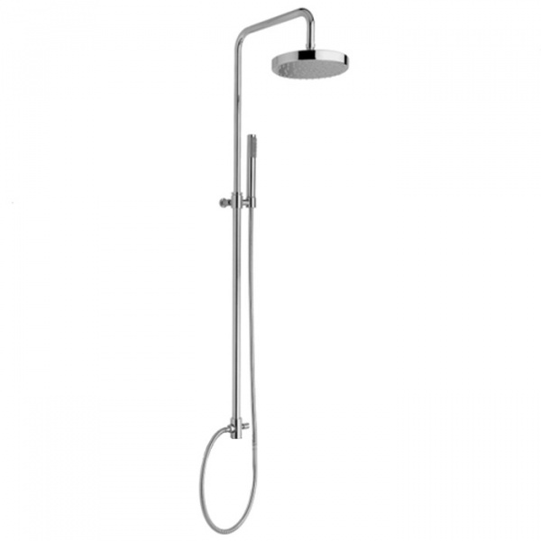 Nicolazzi Doccia Душевая стойка с верхним душем Ø 20см, с переключателем и ручным душем, цвет: хром