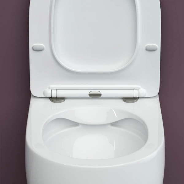 Подвесной унитаз PLAY Rimless Ceramica Nova белый CN3001